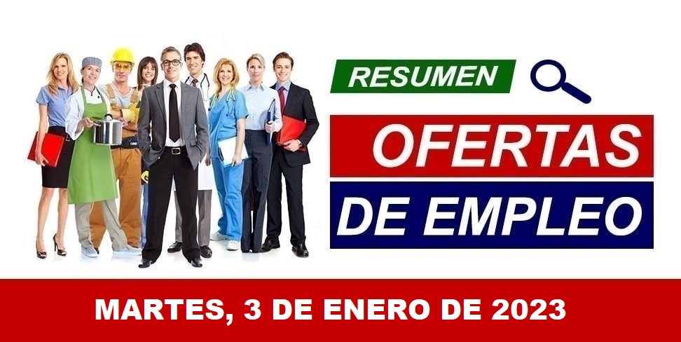 Vidriera de empleos cuenta con 83 vacancias para arrancar el 2023